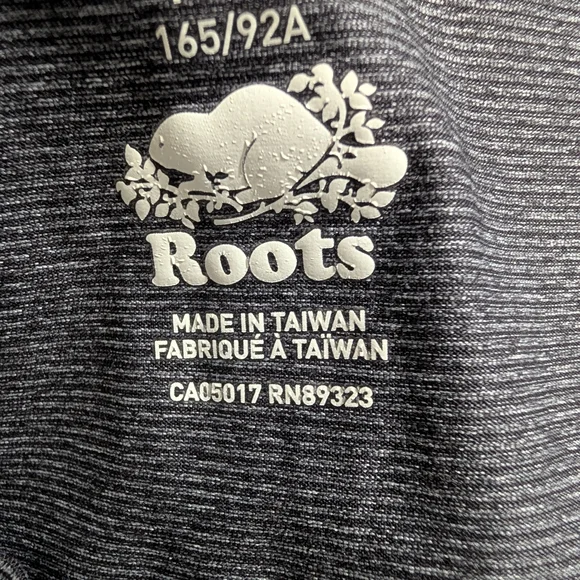 Roots Women's Dark Charcoal Graphic Tank Top - Picture 3 of 5